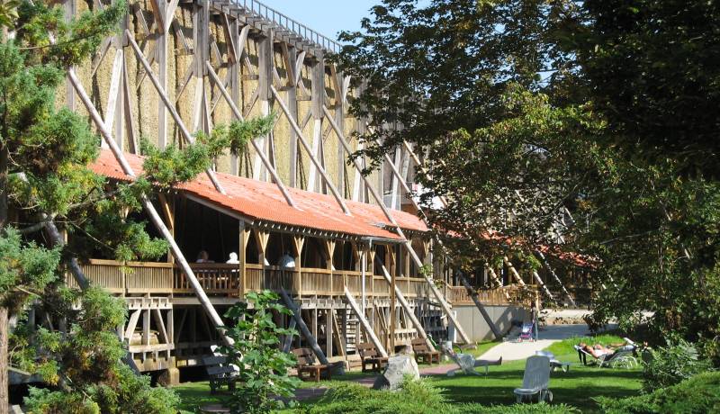 Gut durchatmen - das Gradierwerk bringt Ihnen Seeluft